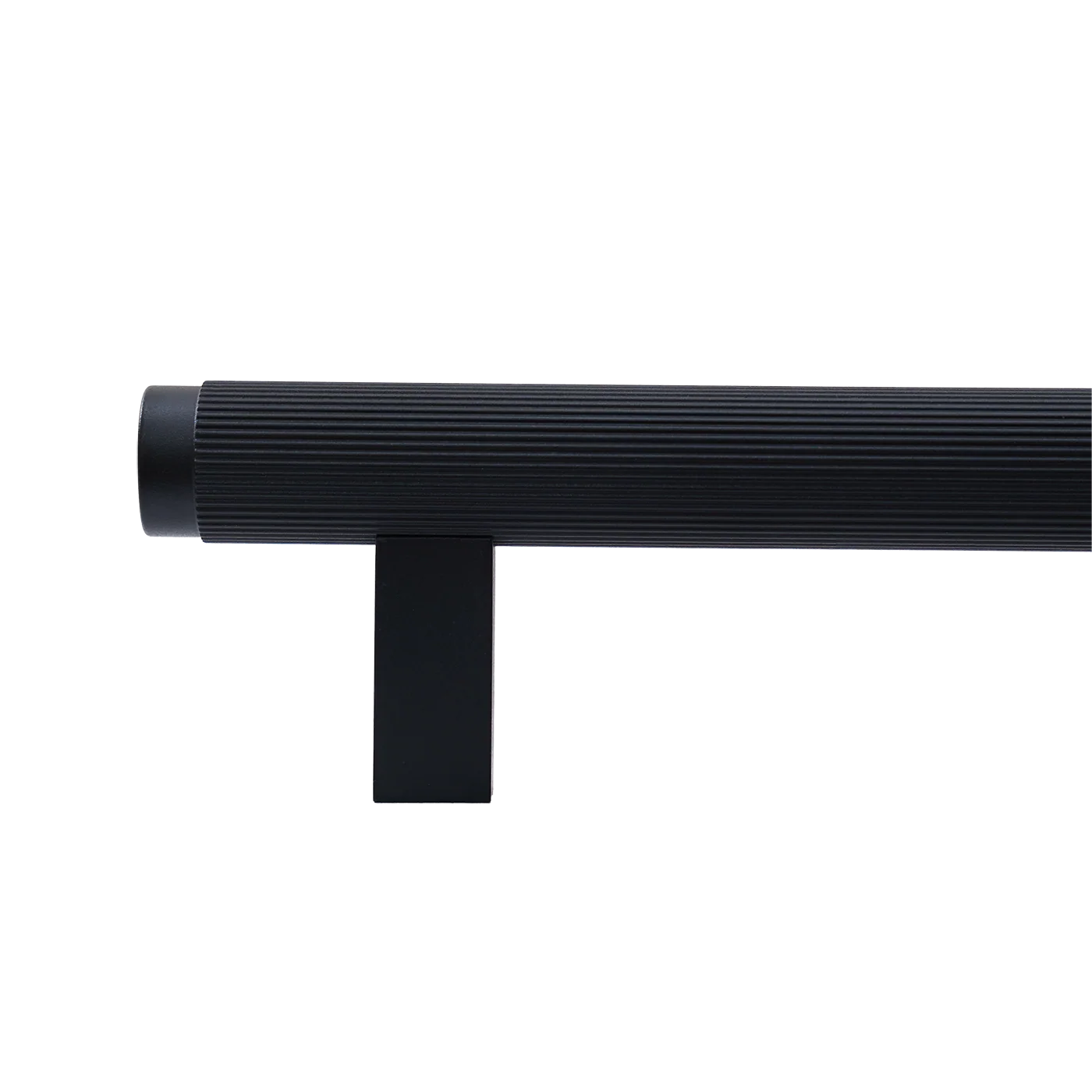 Momo Bellevue Lined Bar Pull Solid Brass 320mm Matt Black