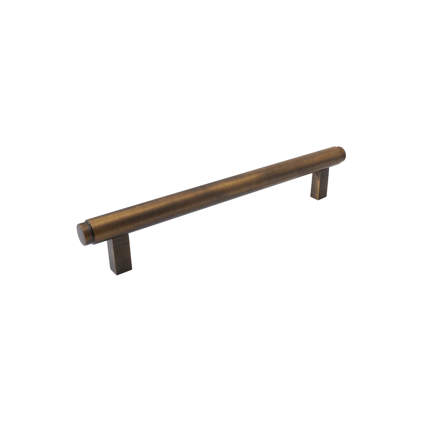 Momo Bellevue Plain Bar Pull Solid Brass 160mm Bronze