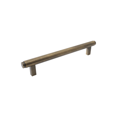 Momo Bellevue Plain Bar Pull Solid Brass 160mm Dark Brushed Brass