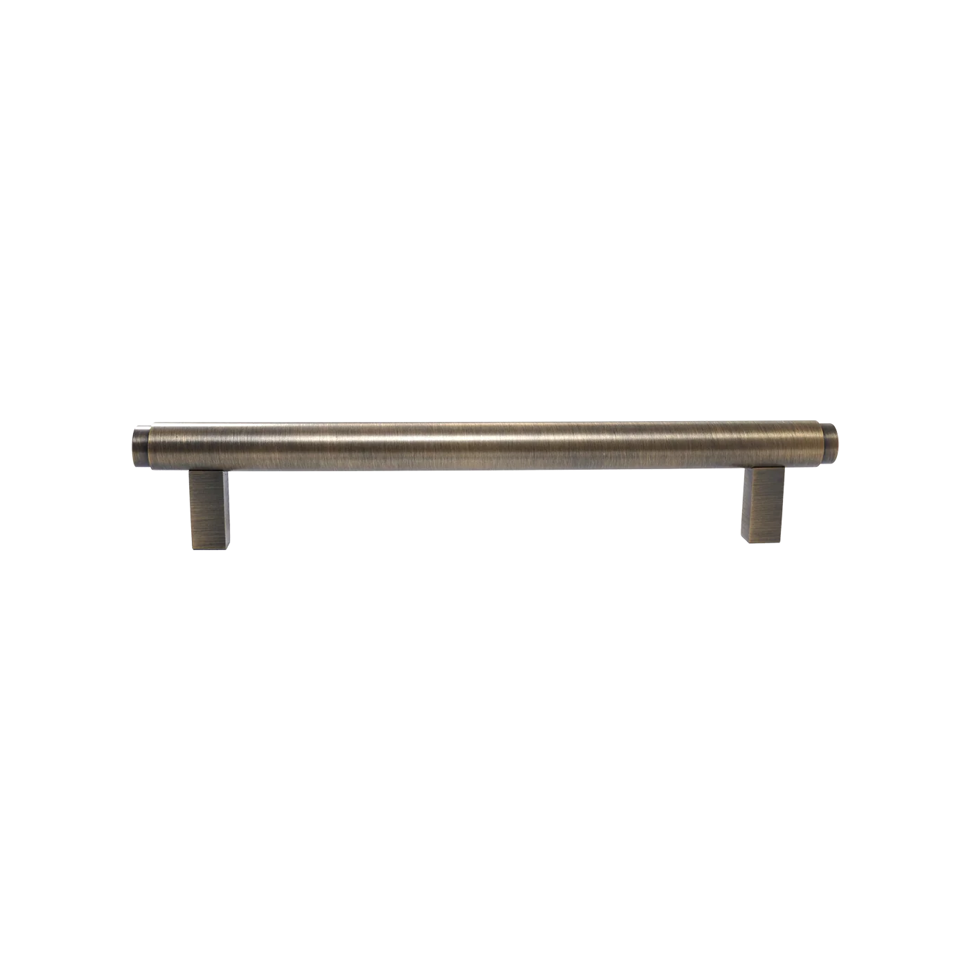 Momo Bellevue Plain Bar Pull Solid Brass 160mm Dark Brushed Brass