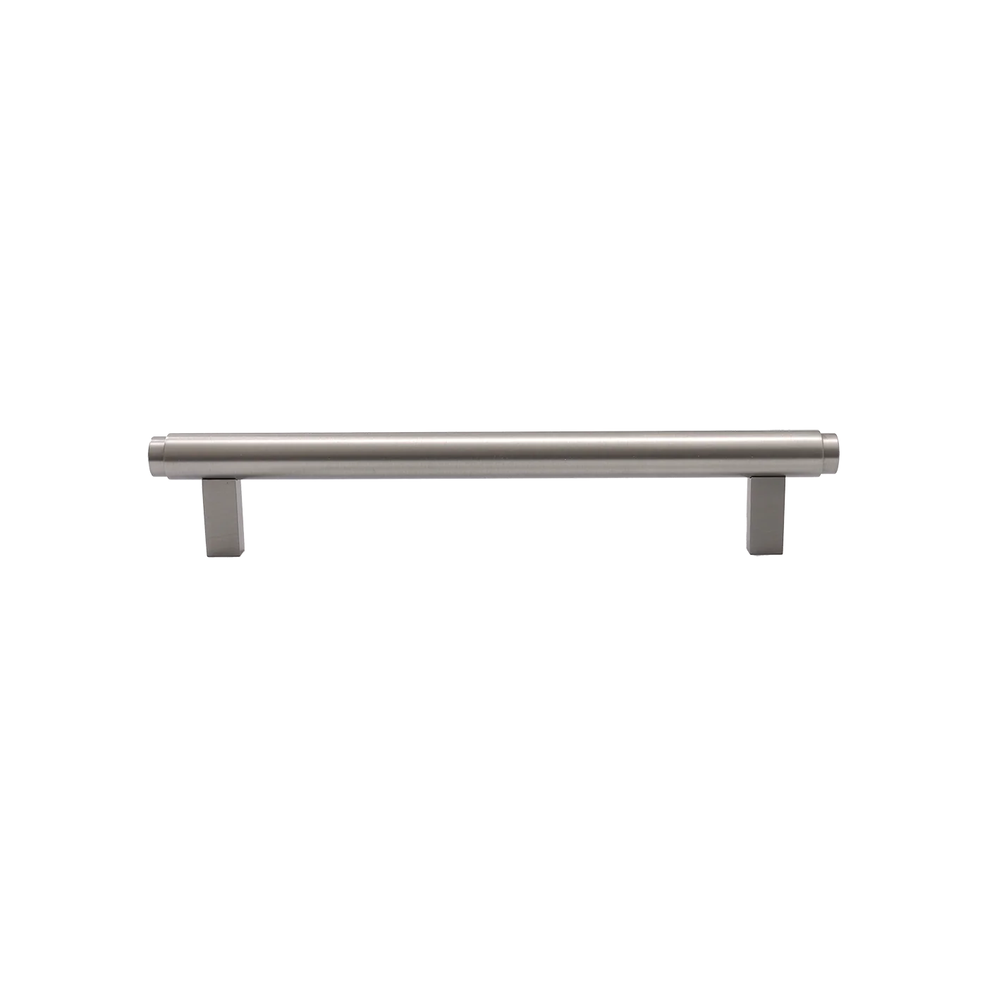 Momo Bellevue Plain Bar Pull Solid Brass 160mm Dull Brushed Nickel