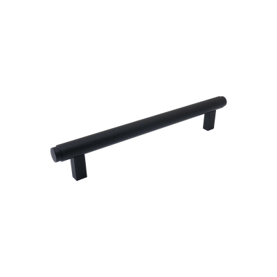Momo Bellevue Plain Bar Pull Solid Brass 160mm Matt Black