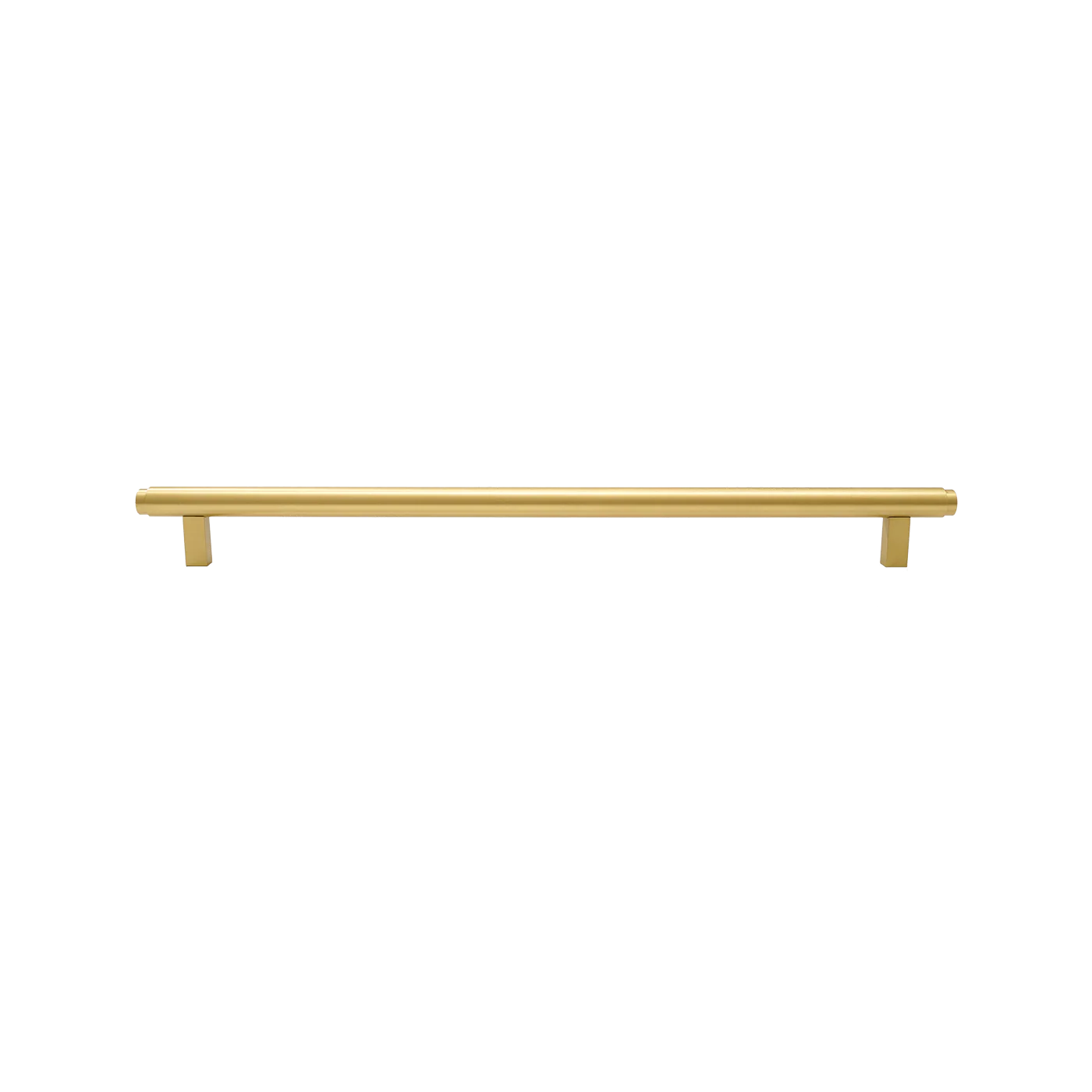 Momo Bellevue Plain Bar Pull Solid Brass 320mm Brushed Satin Brass