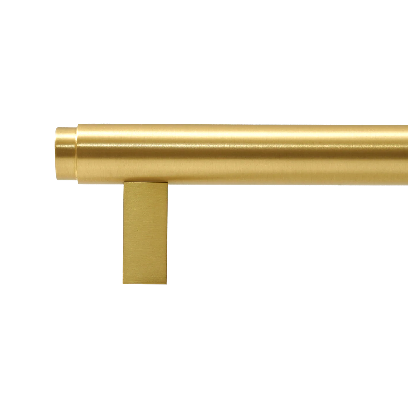 Momo Bellevue Plain Bar Pull Solid Brass 320mm Brushed Satin Brass