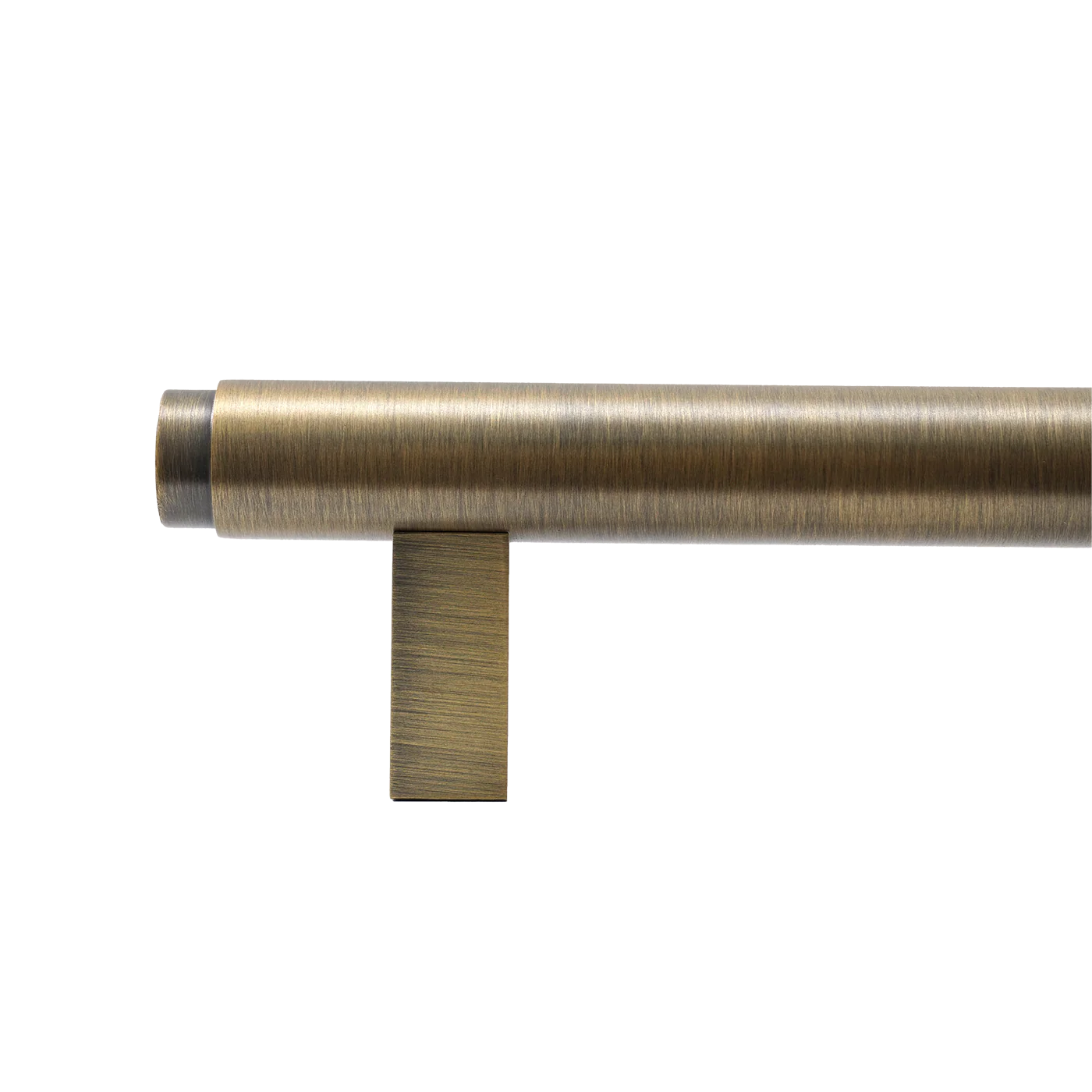 Momo Bellevue Plain Bar Pull Solid Brass 320mm Dark Brushed Brass