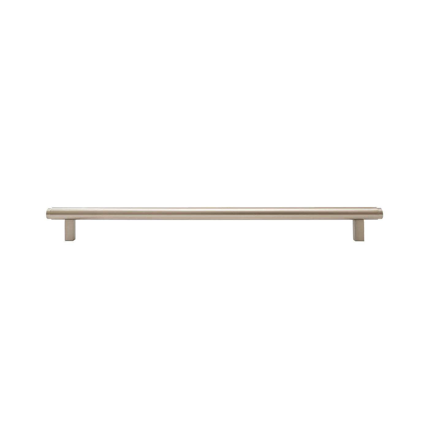 Momo Bellevue Plain Bar Pull Solid Brass 320mm Dull Brushed Nickel