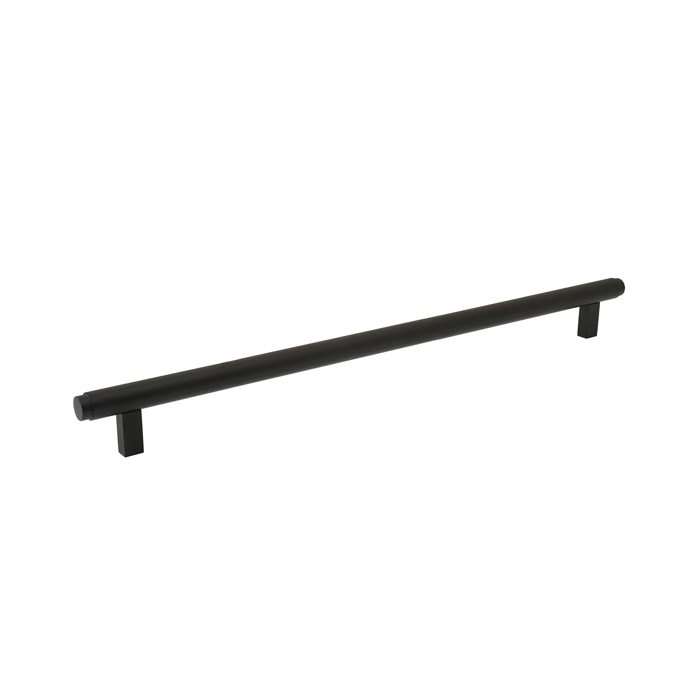 Momo Bellevue Plain Bar Pull Solid Brass 320mm Matt Black