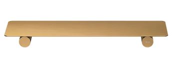 Meir Curvae Shower Shelf Lustre Bronze