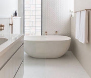 Pietra Bianca Bella Freestanding Bath