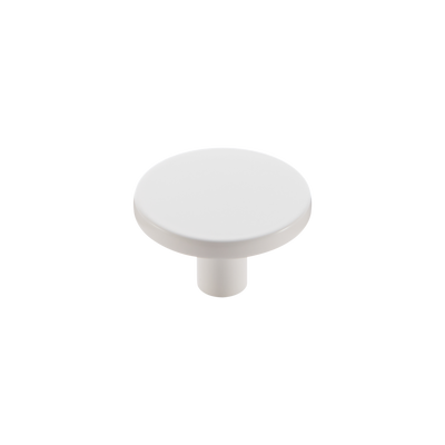 Momo Como Knob 41mm in Matt White