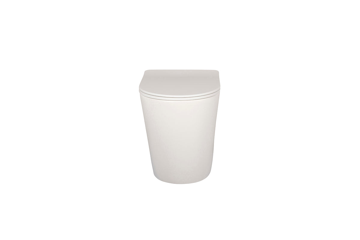 Fifth Avenue Vega Matte White Toilet Pan