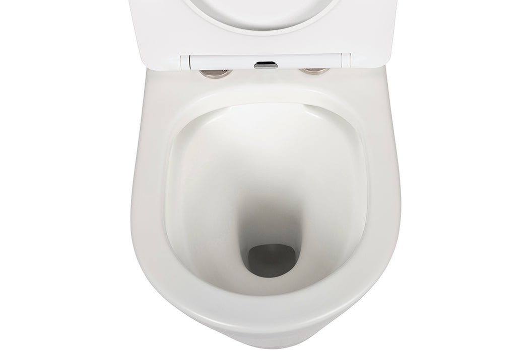Vega Matte White Toilet Pan