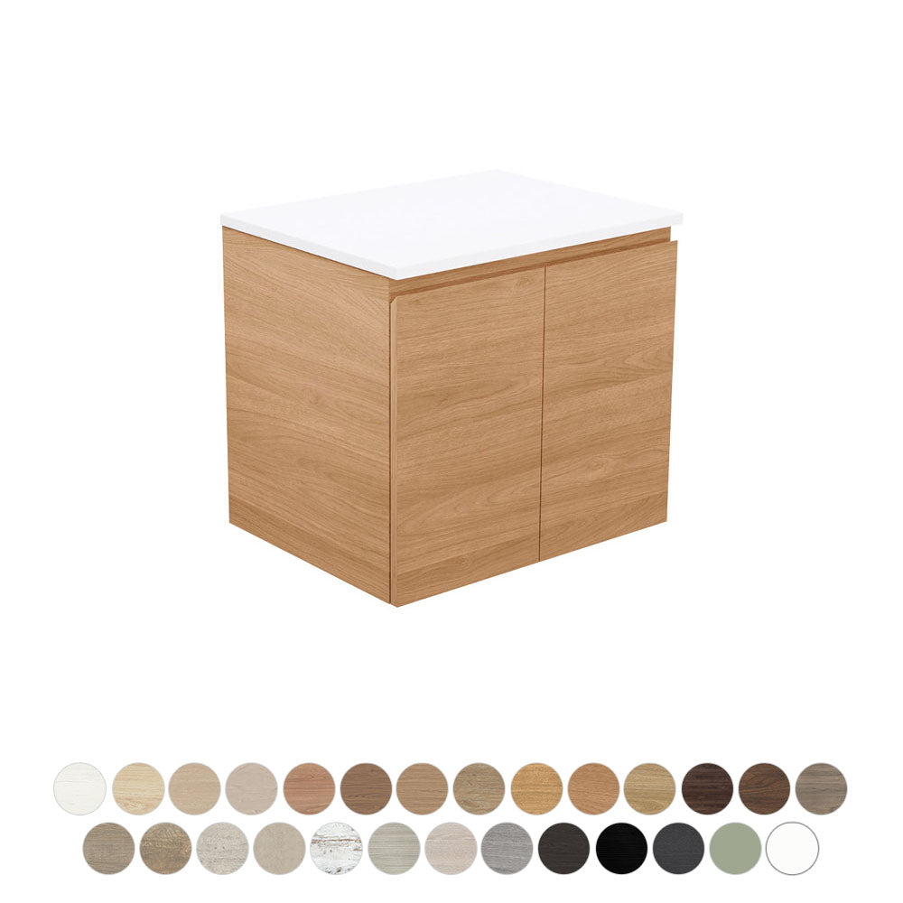 Fienza Carmen Wall Hung Door & Drawer Vanity