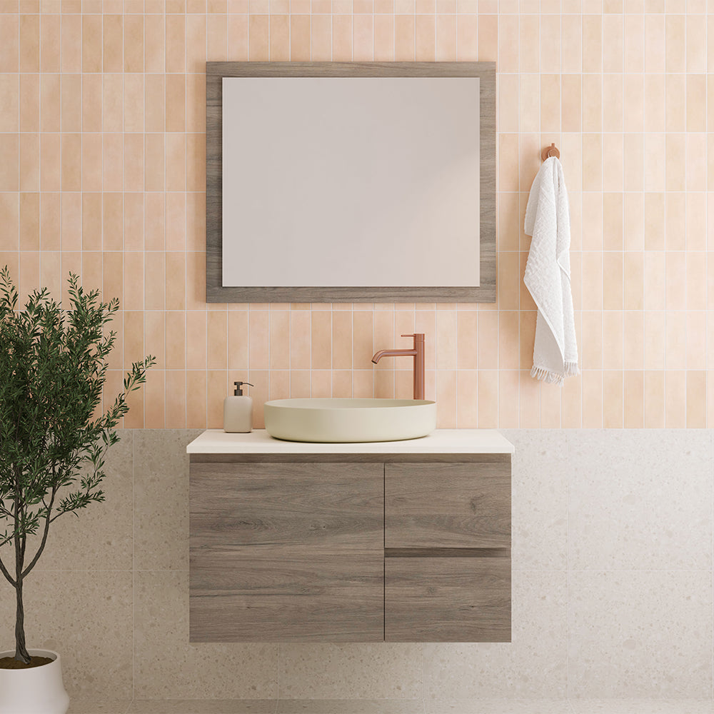 Fienza Carmen Wall Hung Door & Drawer Vanity