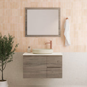 Fienza Carmen Wall Hung Door & Drawer Vanity
