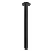 Modern National Round Ceiling Shower Arm 300mm - Matte Black