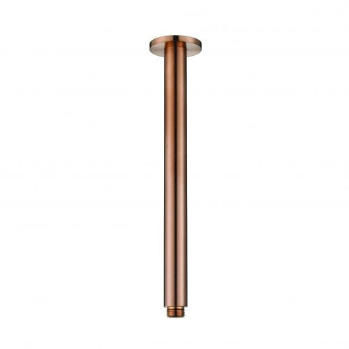 Modern National Round Ceiling Shower Arm 300mm - Champagne