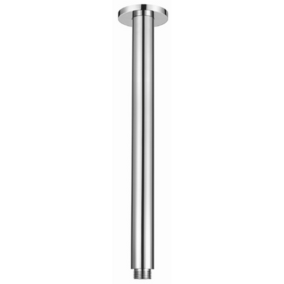 Modern National Round Ceiling Shower Arm 300mm - Chrome