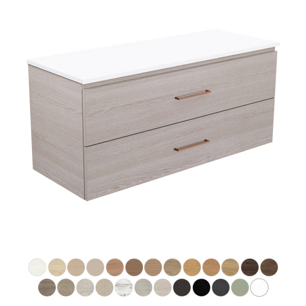 Fienza Carmen Wall Hung All Drawer Vanity