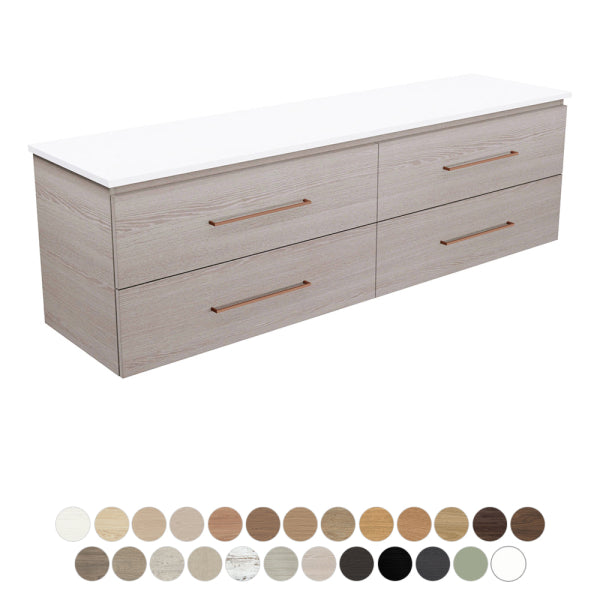 Fienza Carmen Wall Hung All Drawer Vanity