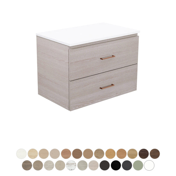 Fienza Carmen Wall Hung All Drawer Vanity