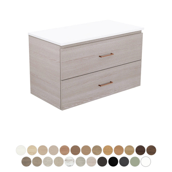 Fienza Carmen Wall Hung All Drawer Vanity