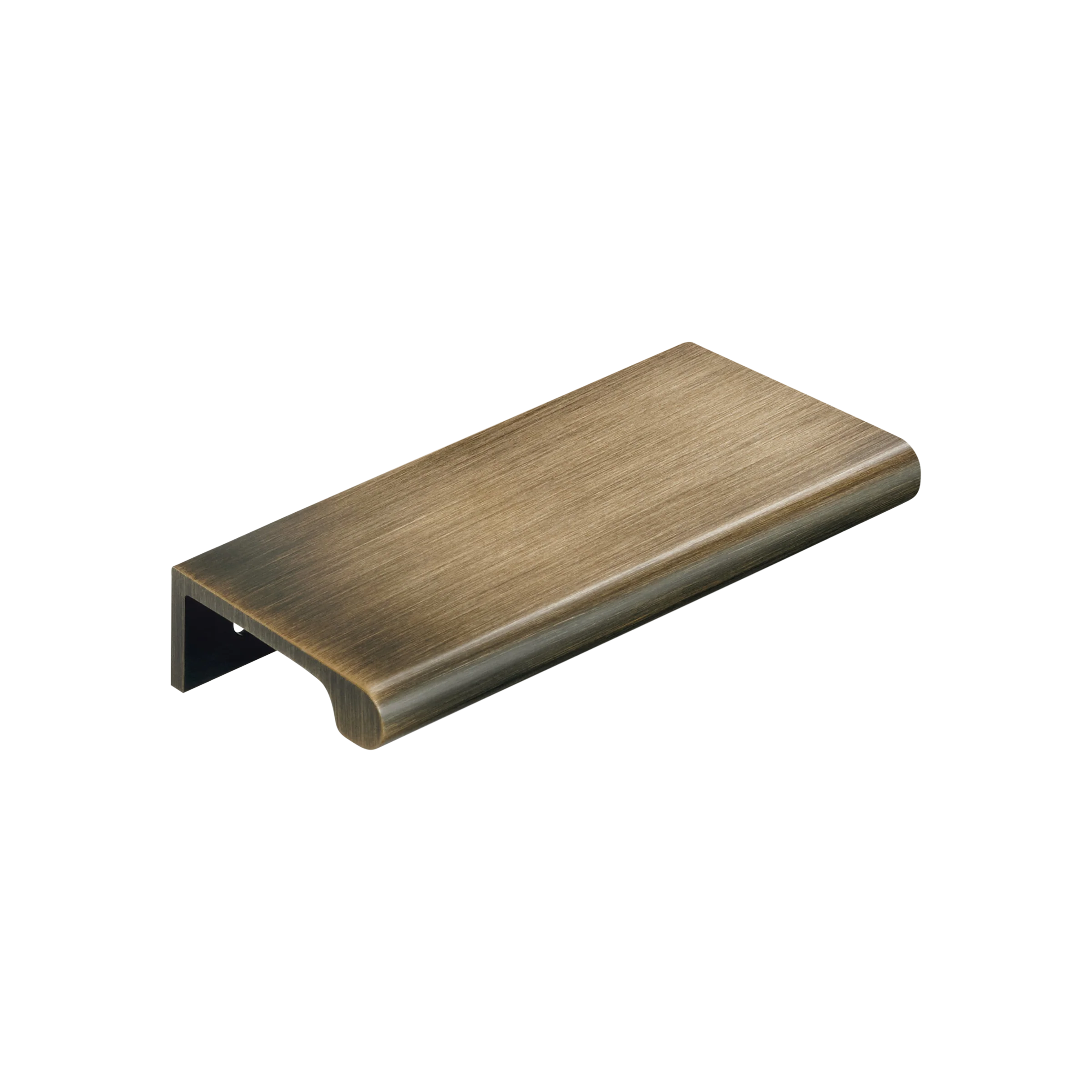 Momo Chelsea Solid Brass Lip Pull 96mm Dark Brushed Brass