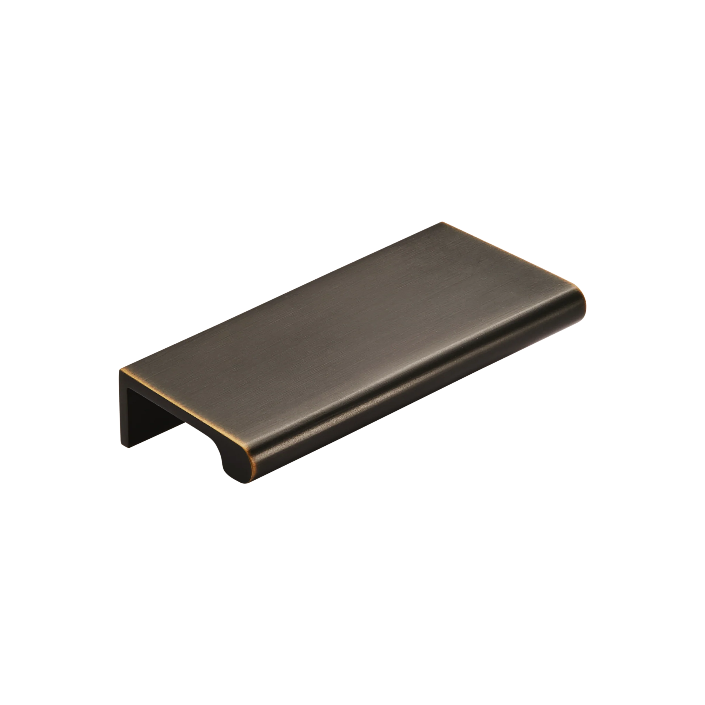 Momo Chelsea Solid Brass Lip Pull 96mm Dark Bronze