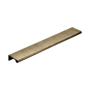 Momo Chelsea Solid Brass Lip Pull 256mm Dark Brushed Brass