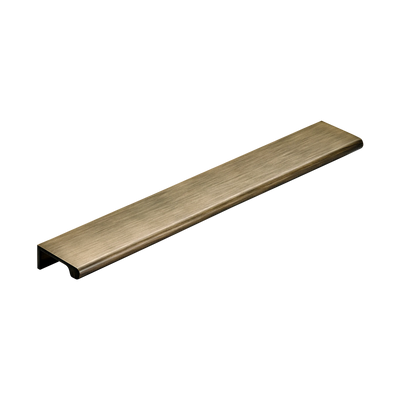 Momo Chelsea Solid Brass Lip Pull 256mm Dark Brushed Brass