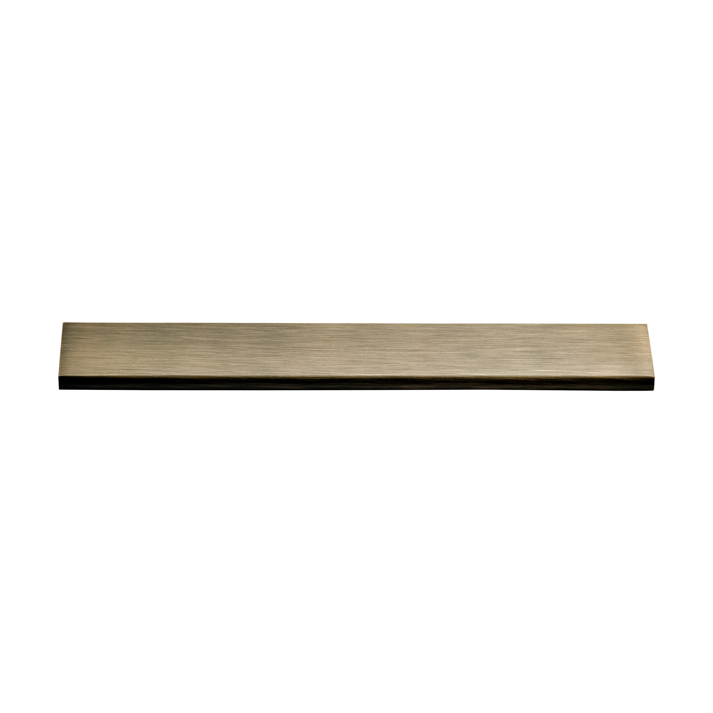 Momo Chelsea Solid Brass Lip Pull 256mm Dark Brushed Brass