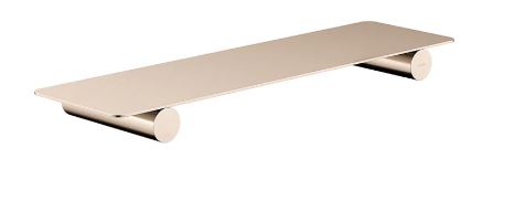 Meir Curvae Shower Shelf Champagne