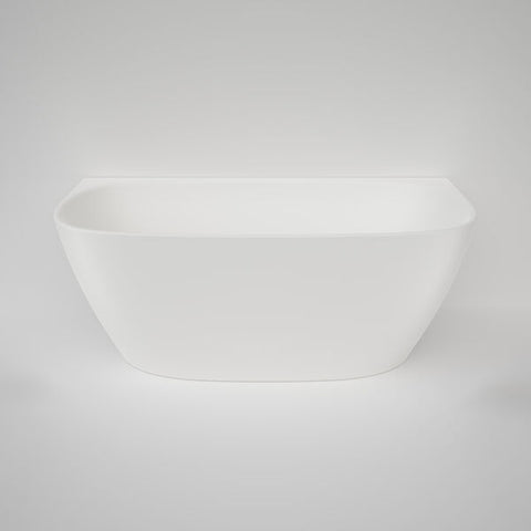 Caroma Contura® II 1500mm Back to Wall Freestanding Bath - Matte White