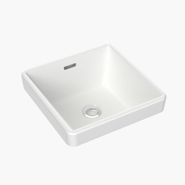 Square Inset Basin 350mm (No Tap Hole)