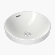 Round Inset Basin 400mm (No Tap Hole)