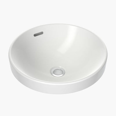 Caroma Round Inset Basin 400mm (No Tap Hole)