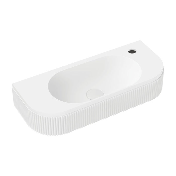 Minka Solid Surface Wall Basin, 1 Tap Hole