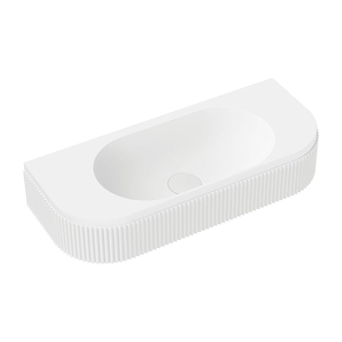 Minka Solid Surface Wall Basin, No Tap Hole