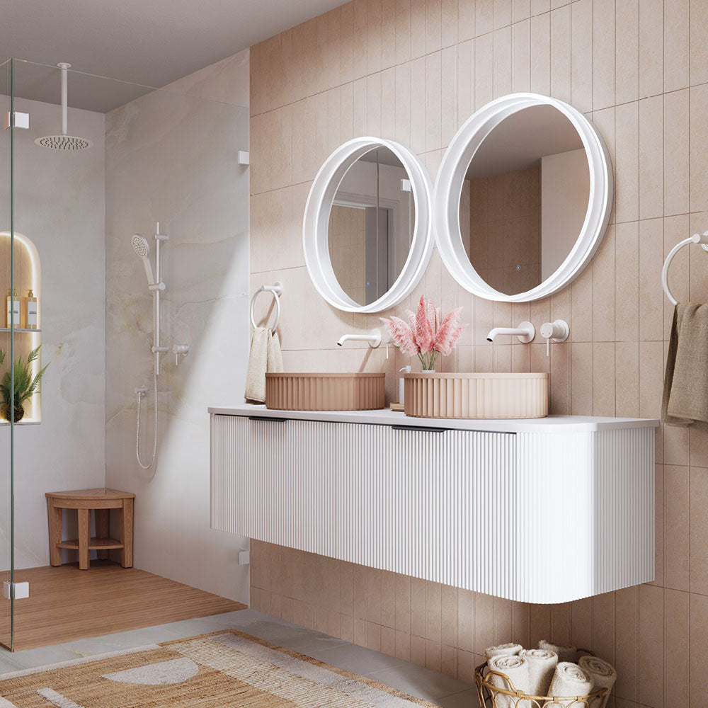 Minka Round Solid Surface Above Counter Basin Dusk