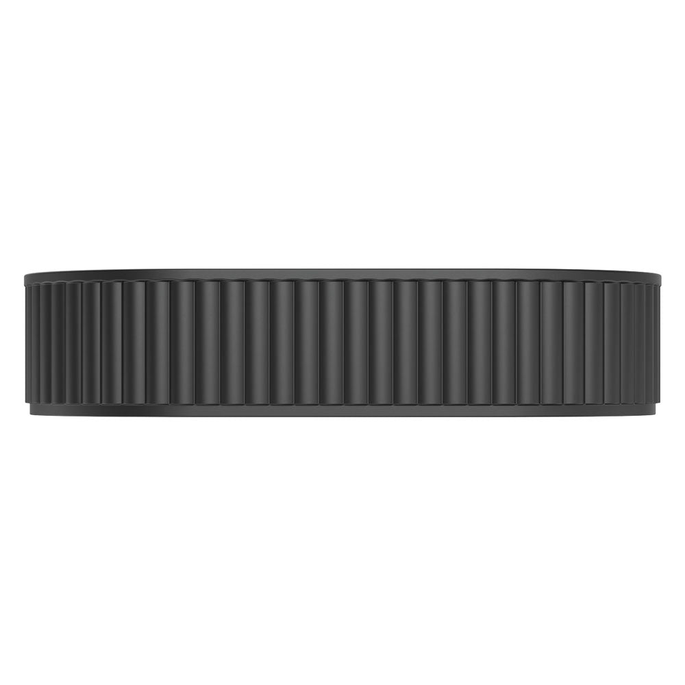 Minka Pill Solid Surface Above Counter Basin Matte Black