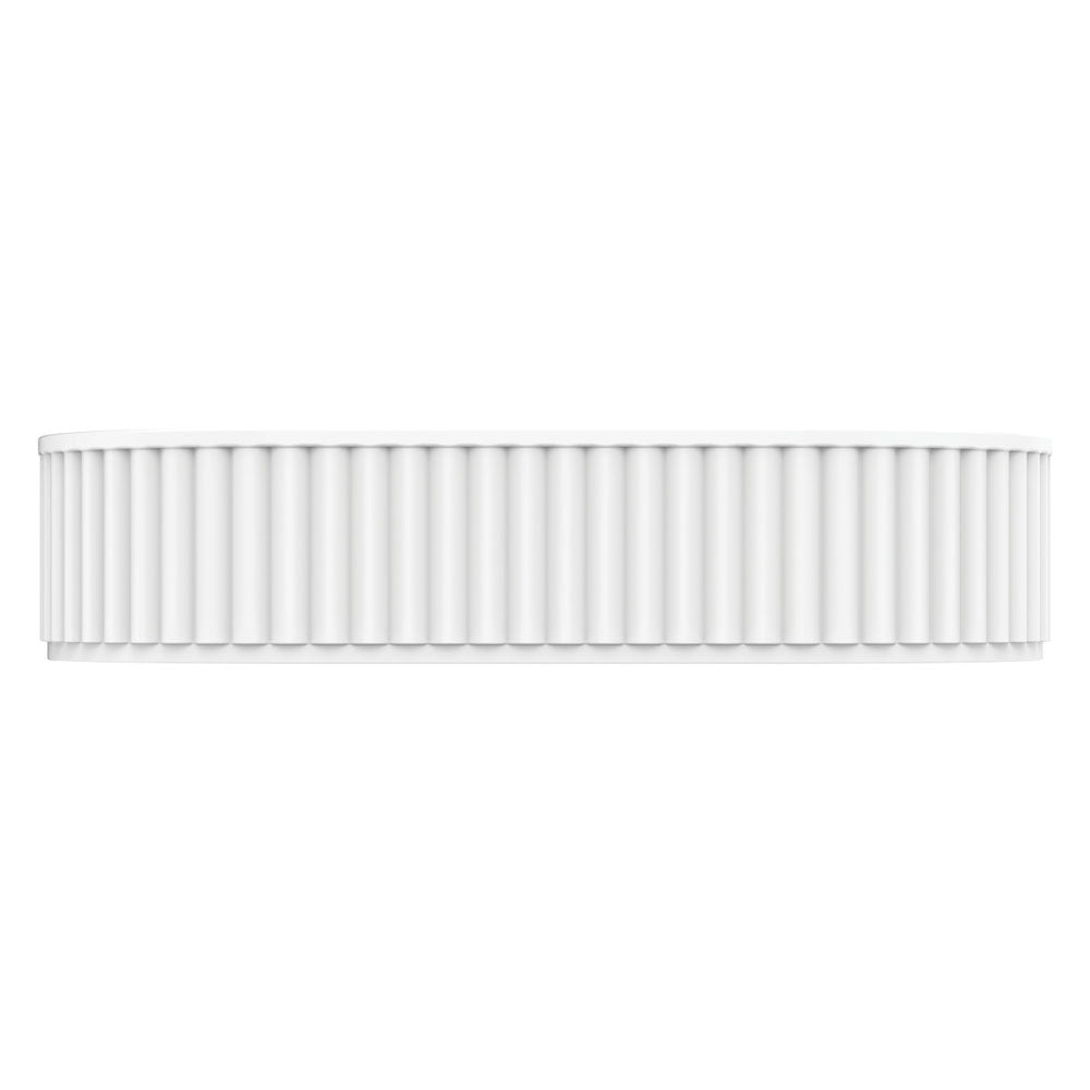 Minka Pill Solid Surface Above Counter Basin Matte White