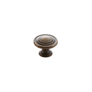 Momo Florencia Concentric Knob 33mm in Antique Brass