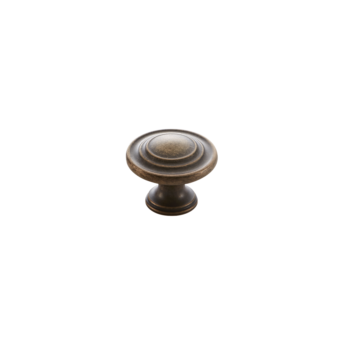 Momo Florencia Concentric Knob 33mm in Antique Brass
