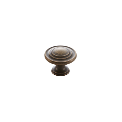Momo Florencia Concentric Knob 33mm in Antique Brass
