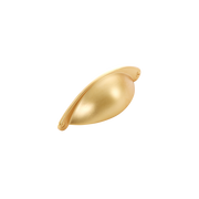 Momo Florencia Cup Pull 64mm in Brushed Matt Brass