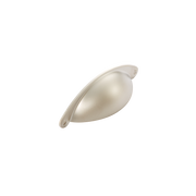 Momo Florencia Cup Pull 64mm in Satin Nickel