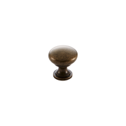Momo Florencia Plain Knob 29mm in Antique Brass