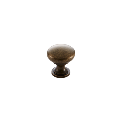Momo Florencia Plain Knob 29mm in Antique Brass