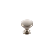 Momo Florencia Plain Knob 29mm in Brushed Nickel