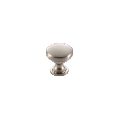 Momo Florencia Plain Knob 29mm in Brushed Nickel